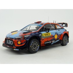 Hyundai i20 Coupe WRC Nr.19 Rallye Catalunya 2019 model 1:18 IXO MODELS 18RMC052B.20