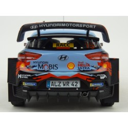Hyundai i20 Coupe WRC Nr.19 Rallye Catalunya 2019 model 1:18 IXO MODELS 18RMC052B.20