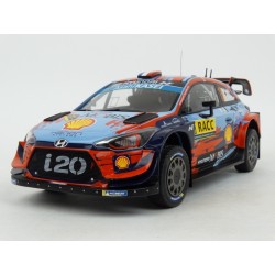Hyundai i20 Coupe WRC Nr.19 Rallye Catalunya 2019 model 1:18 IXO MODELS 18RMC052B.20