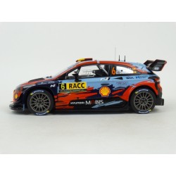 Hyundai i20 Coupe WRC Nr.6 Rallye Catalunya 2019 (3rd Place), IXO Models 1/18 scale