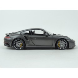 Porsche 911 (991) Turbo S 2016 (Grey Met.) model 1:18 Minichamps MI-110067121