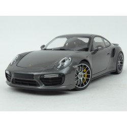 Porsche 911 (991) Turbo S 2016 (Grey Met.) model 1:18 Minichamps MI-110067121