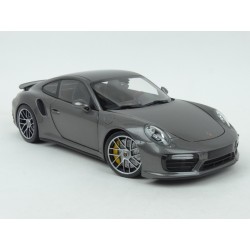 Porsche 911 (991) Turbo S 2016 (Grey Met.) model 1:18 Minichamps MI-110067121