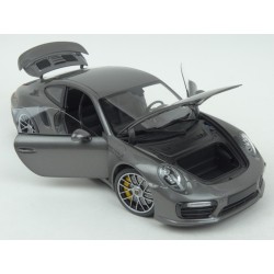 Porsche 911 (991) Turbo S 2016 (Grey Met.) model 1:18 Minichamps MI-110067121