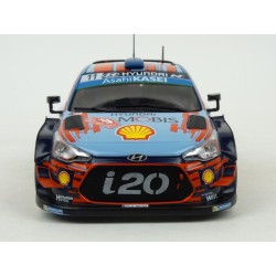Hyundai i20 Coupe WRC Nr.11  Rally Monte Carlo 2019 (2nd Place), IXO Models 1/24 scale