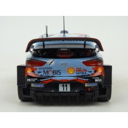 Hyundai i20 Coupe WRC Nr.11  Rally Monte Carlo 2019 (2nd Place), IXO Models 1/24 scale