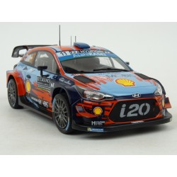 Hyundai i20 Coupe WRC Nr.11  Rally Monte Carlo 2019 (2nd Place), IXO Models 1/24 scale