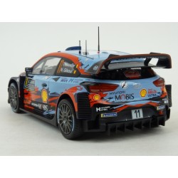 Hyundai i20 Coupe WRC Nr.11  Rally Monte Carlo 2019 (2nd Place), IXO Models 1/24 scale