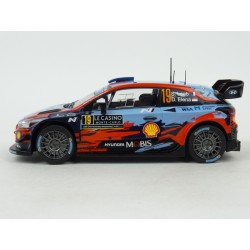 Hyundai i20 Coupe WRC Nr.19  Rally Monte Carlo 2019 model 1:24 IXO MODELS 24RAL002B