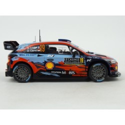 Hyundai i20 Coupe WRC Nr.19  Rally Monte Carlo 2019 model 1:24 IXO MODELS 24RAL002B