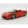Ferrari 458 Spider 2011 model 1:24 Bburago BB-24-18-26017R