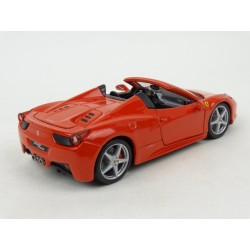 Ferrari 458 Spider 2011 model 1:24 Bburago BB-24-18-26017R