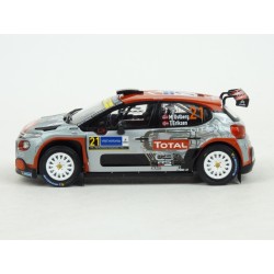 Citroen C3 R5 Nr.21 Rallye Estonia 2020 model 1:43 IXO Models RAM761