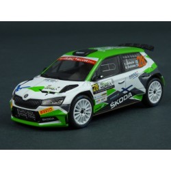 Škoda Fabia Rally 2 EVO Nr.28 Rallye Monza 2020 model 1:43 IXO Models RAM772