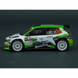Škoda Fabia Rally 2 EVO Nr.28 Rallye Monza 2020 model 1:43 IXO Models RAM772