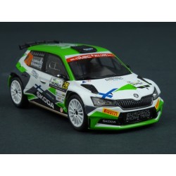 Škoda Fabia Rally 2 EVO Nr.28 Rallye Monza 2020 model 1:43 IXO Models RAM772