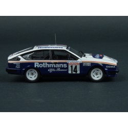 Alfa Romeo GTV6 Nr.14 Rallye Tour de Corse 1986, IXO Models 1/43 scale