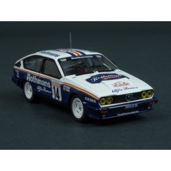 Alfa Romeo GTV6 Nr.14 Rallye Tour de Corse 1986, IXO Models 1/43 scale