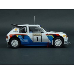 Peugeot 205 T16 E2 Nr.1 Winner Rally 1000 Lakes 1986, IXO Models 1/24 scale