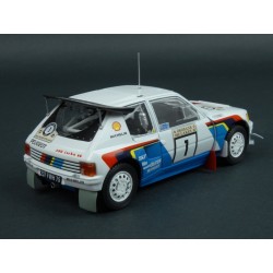 Peugeot 205 T16 E2 Nr.1 Winner Rally 1000 Lakes 1986, IXO Models 1/24 scale