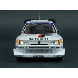 Peugeot 205 T16 E2 Nr.1 Winner Rally 1000 Lakes 1986, IXO Models 1/24 scale