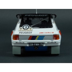 Peugeot 205 T16 E2 Nr.3 Rally 1000 Lakes 1986 (2nd Place) model 1:24 IXO MODELS 24RAL005B