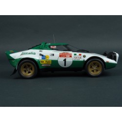 Lancia Stratos HF Nr.1 Rally Sanremo 1975, IXO Models 1/18 scale