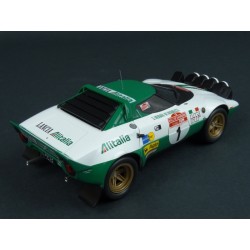 Lancia Stratos HF Nr.1 Rally Sanremo 1975, IXO Models 1/18 scale