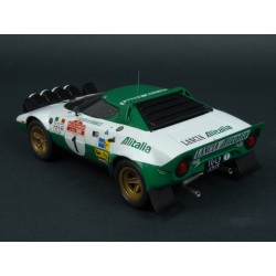 Lancia Stratos HF Nr.1 Rally Sanremo 1975, IXO Models 1/18 scale
