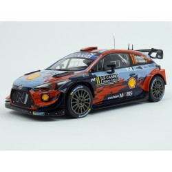 Hyundai i20 Coupe WRC Nr.11 Winner Rally Monte Carlo 2020, IXO Models 1/18 scale