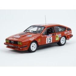 Alfa Romeo GTV6 Nr.15 Tour de Corse 1986 model 1:43 IXO Models RAC319