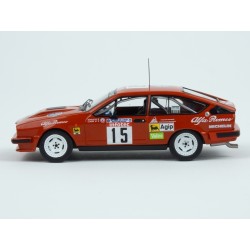 Alfa Romeo GTV6 Nr.15 Tour de Corse 1986 model 1:43 IXO Models RAC319