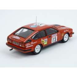 Alfa Romeo GTV6 Nr.15 Tour de Corse 1986 model 1:43 IXO Models RAC319