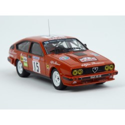Alfa Romeo GTV6 Nr.15 Tour de Corse 1986 model 1:43 IXO Models RAC319