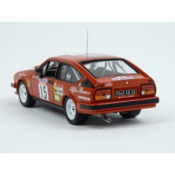 Alfa Romeo GTV6 Nr.15 Tour de Corse 1986 model 1:43 IXO Models RAC319
