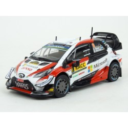 Toyota Yaris WRC Nr.8 2nd Rally Catalunya 2019, IXO Models 1/43 scale