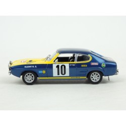 Ford Capri Mk.I 2600 Nr.10 Rally Rajd Polski 1972 (2nd Place), IXO Models 1/43 scale