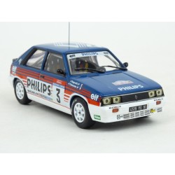 Renault 11 Turbo Gr.A Nr.3 Rallye Tour de Corse 1987 model 1:43 IXO Models RAC310