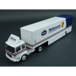 MAN Büssing 19.320 Rothmans-Porsche Racing Transporter 1982 model 1:43 IXO Models TTR022