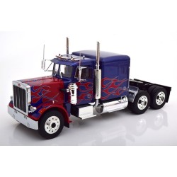 Peterbilt 359 1967 (Blue Met./Red), Road Kings 1/18 scale