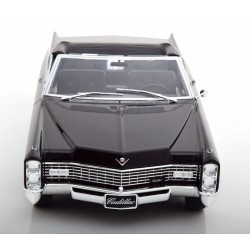 Cadillac DeVille Convertible 1967 (Black) model 1:18 KK-Scale KKDC180311