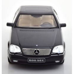 Mercedes Benz (C140) 600 SEC 1992 (Anthrazit Met.), KK-Scale 1:18
