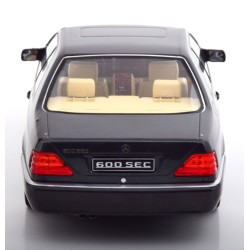 Mercedes Benz (C140) 600 SEC 1992 (Anthrazit Met.), KK-Scale 1:18