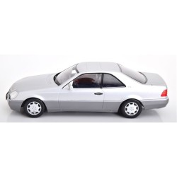 Mercedes Benz (C140) 600 SEC 1992 (Silver Met.), KK-Scale 1:18