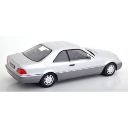 Mercedes Benz (C140) 600 SEC 1992 (Silver Met.), KK-Scale 1:18