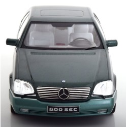 Mercedes Benz (C140) 600 SEC 1992 (Green Met.), KK-Scale 1:18
