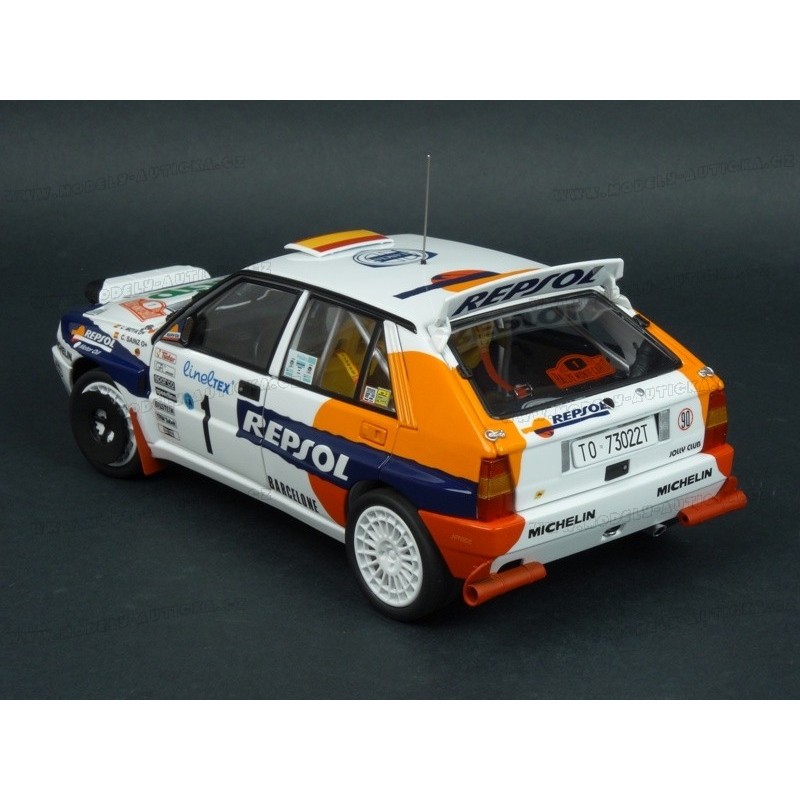 Lancia Delta HF Integrale Evoluzione #2 Jolly Club Tour de Corse - Rallye de France (1993) 1/18 Diecast Model Car by Kyosho