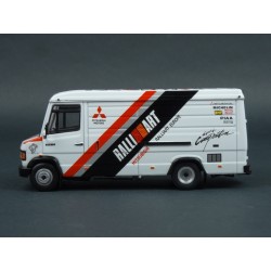 Mercedes Benz 814 D Rally Assistance Mitsubishi Ralliart Europe 1990 (RAC Rallye) model 1:43 IXO Models RAC345X