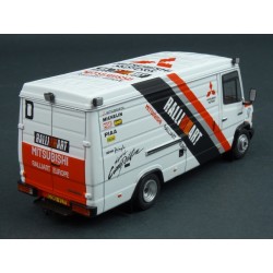 Mercedes Benz 814 D Rally Assistance Mitsubishi Ralliart Europe 1990 (RAC Rallye) model 1:43 IXO Models RAC345X