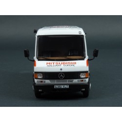 Mercedes Benz 814 D Rally Assistance Mitsubishi Ralliart Europe 1990 (RAC Rallye) model 1:43 IXO Models RAC345X